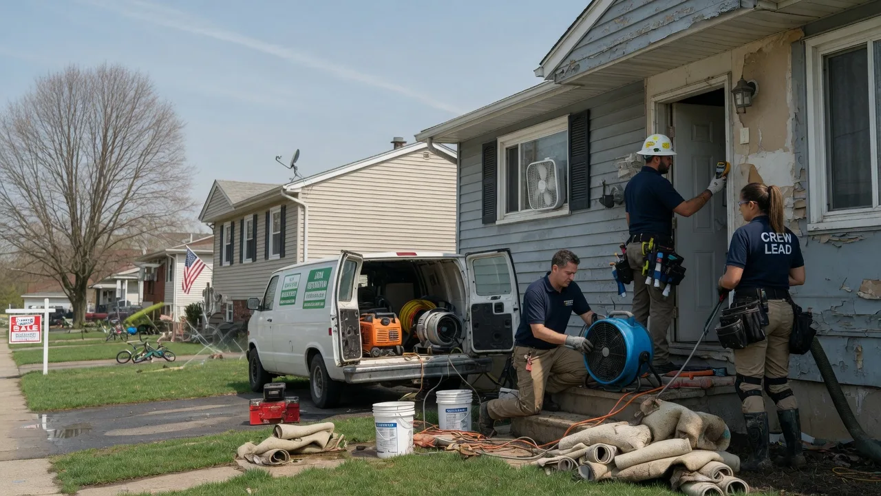 Flood Cleanup in Lee Center, IL near me