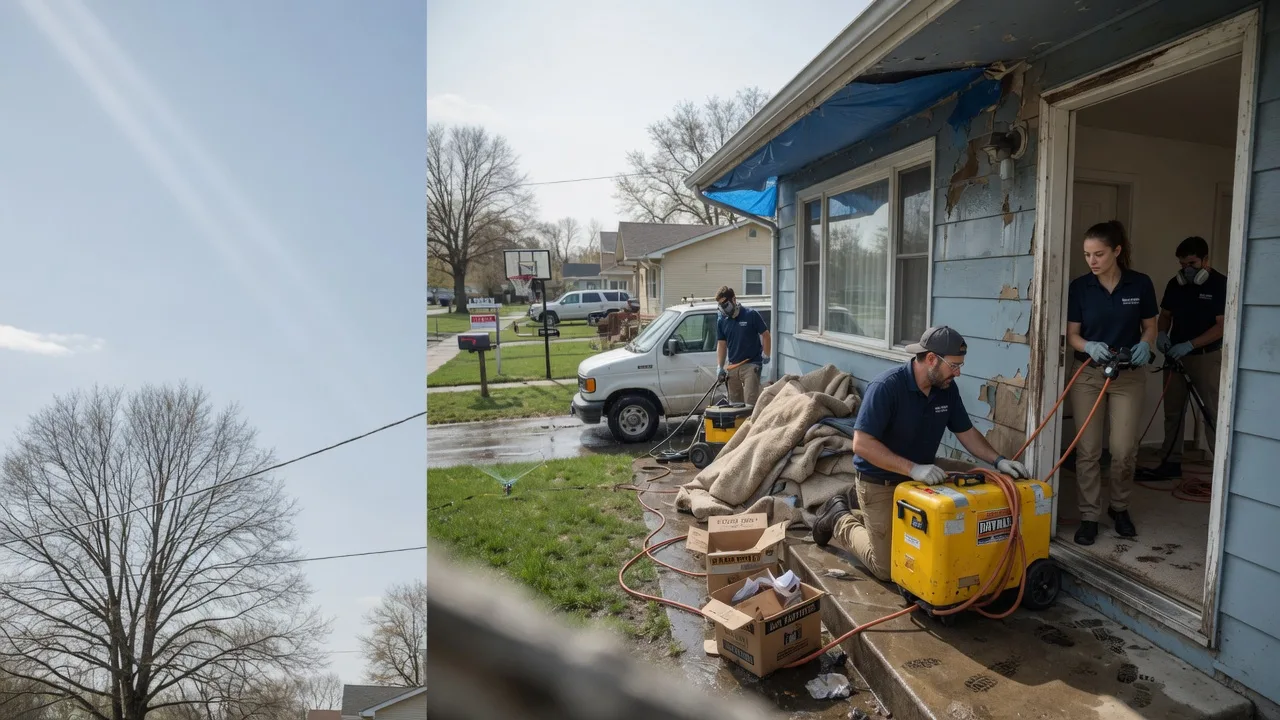 Basement Flood Cleanup in Lee Center, IL near me